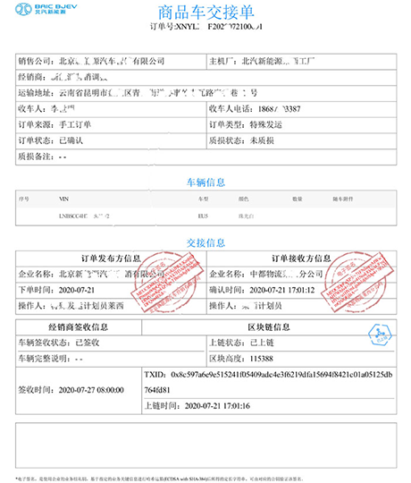 區(qū)塊鏈應用推動電子單證升級